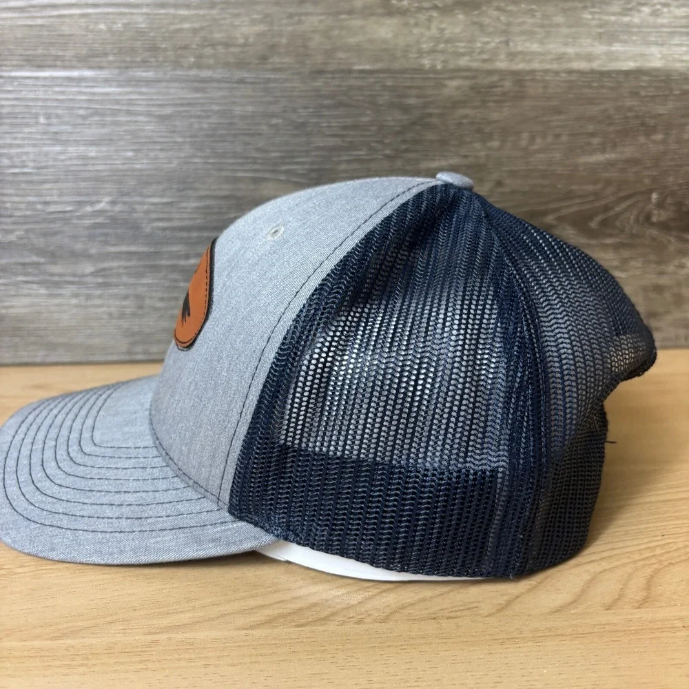 Gray Hat Cap Snap Back Hunting‎ Outdoors Adjustable